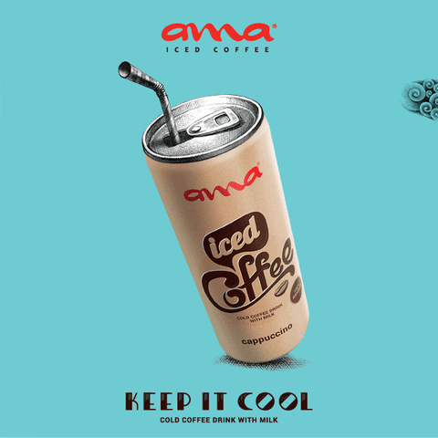 Keep It Cool Iced Coffee GIF by ama caffe