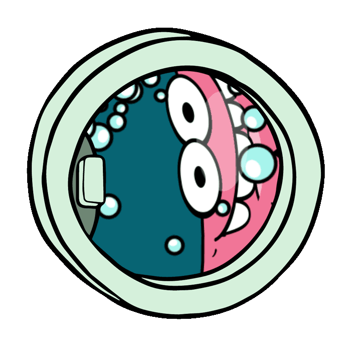 Laundry Day Spinning Sticker by Jolly Rancher