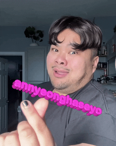 Korean Hello GIF