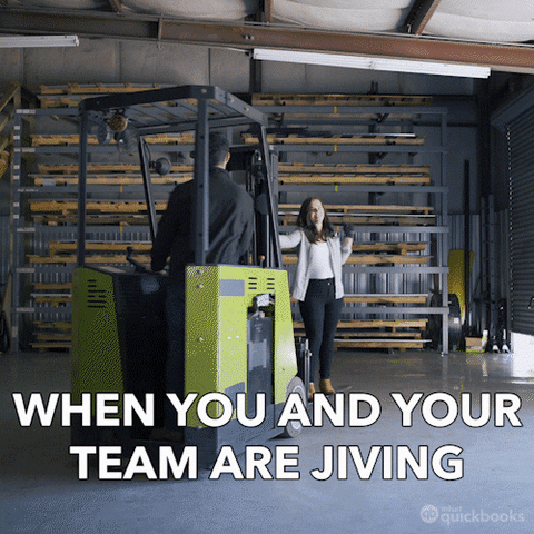 Happy Small Business GIF by QuickBooks