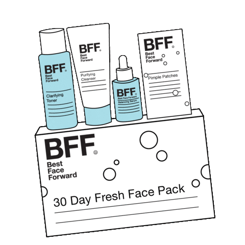 Bff Skincare Sticker by BFF Best Face Forward