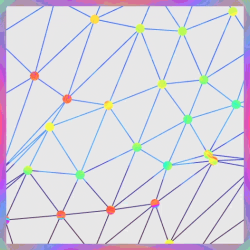 mildvibe cool rainbow trippy psychedelic GIF