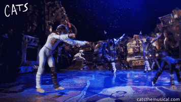 excited slow motion GIF by Cats the Musical