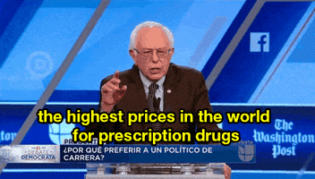 prescription drugs democrat GIF by Univision Noticias