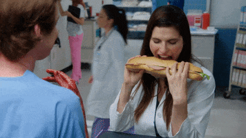Lake Bell Food GIF by Adult Swim