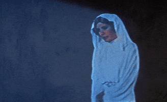 Carrie Fisher Movie GIF by Star Wars