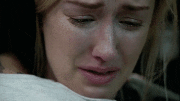 cry crying GIF by Blindspot