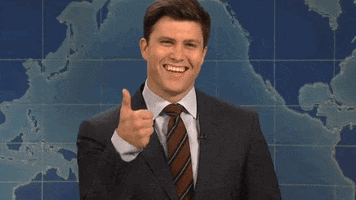 Colin Jost Thumbs Up GIF by Saturday Night Live