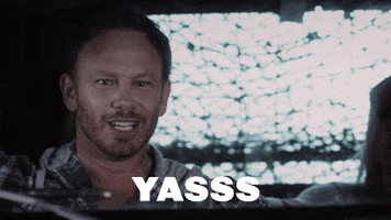 excited ian ziering GIF by SYFY