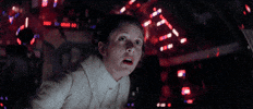 Scared Princess Leia GIF by Star Wars
