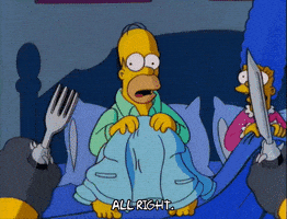 scared homer simpson GIF