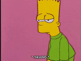 Yawning Lisa Simpson GIF by The Simpsons