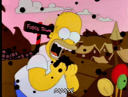 Season 4 Eating GIF by The Simpsons