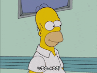 Happy Homer Simpson Gif Find Share On Giphy