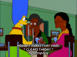 marge simpson manjula nahasapeemapetilon GIF