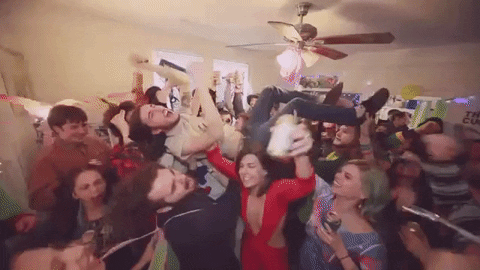 Party Partying GIF by Topshelf Records - Find & Share on GIPHY