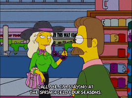 Episode 8 Flirting GIF by The Simpsons