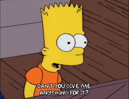 confused the simpsons GIF
