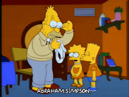 Speaking Season 4 GIF by The Simpsons