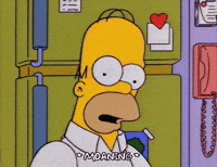 Bored Homer Simpson Gif Find Share On Giphy