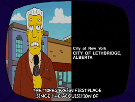 Season 17 News GIF by The Simpsons