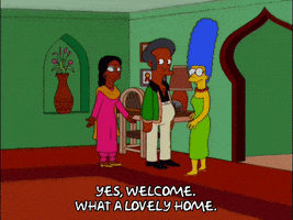 marge simpson manjula nahasapeemapetilon GIF