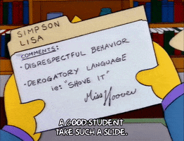 Season 3 Report GIF by The Simpsons