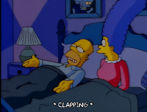 Clap On Homer Simpson GIF - Find & Share on GIPHY