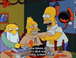 Season 2 Jasper Beardly GIF by The Simpsons