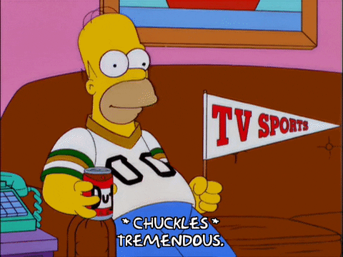 Homer Simpson Chuckle Gif Find Share On Giphy
