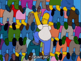 homer simpson people GIF