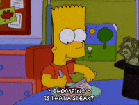 Homer Simpson Eating Gif Find Share On Giphy