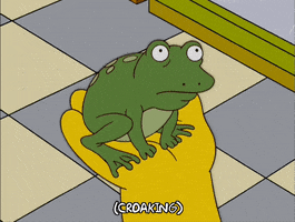 Episode 19 Frog GIF by The Simpsons