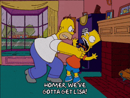 angry homer simpson GIF