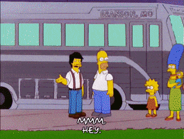 Season 13 Walking GIF by The Simpsons
