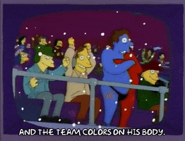 Waving Season 3 GIF by The Simpsons