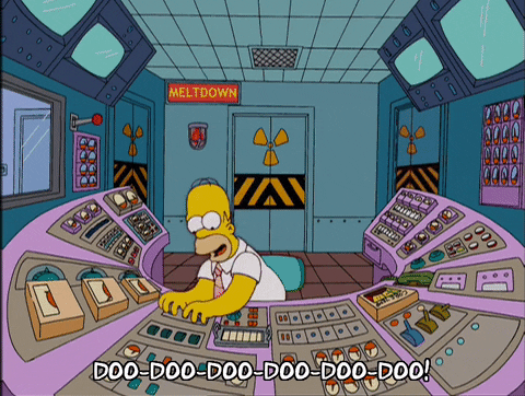 simpsons cruise control gif