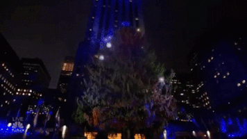 Christmas In Rockefeller GIF by NBC