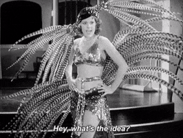 Classic Film Feathers GIF by Warner Archive
