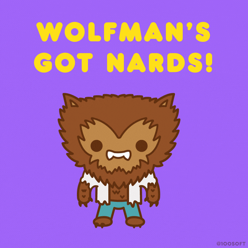 Monster Squad Wolfman GIF by 100% Soft