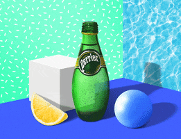 art sparkling GIF by Perrier