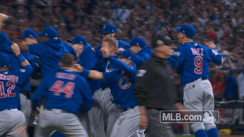 MRW the Chicago Cubs win the World Series - GIF - Imgur