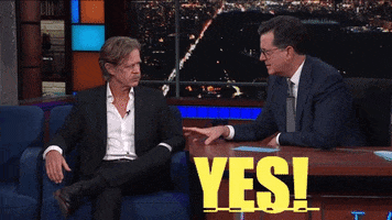 the late show yes GIF by The Late Show With Stephen Colbert