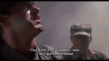 I Ain'T Got Time To Bleed Predator GIF