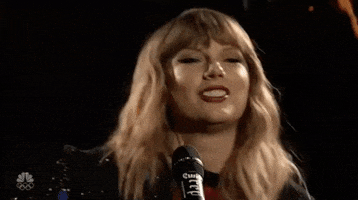 Taylor Swift Smile GIF by Saturday Night Live