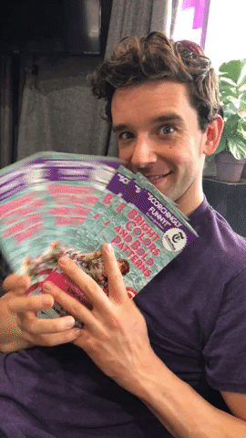 michael urie comedy GIF by Bright Colors and Bold Patterns