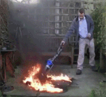 Everything Is Fine Burn GIF