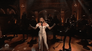 Miley Cyrus Singing GIF by Saturday Night Live