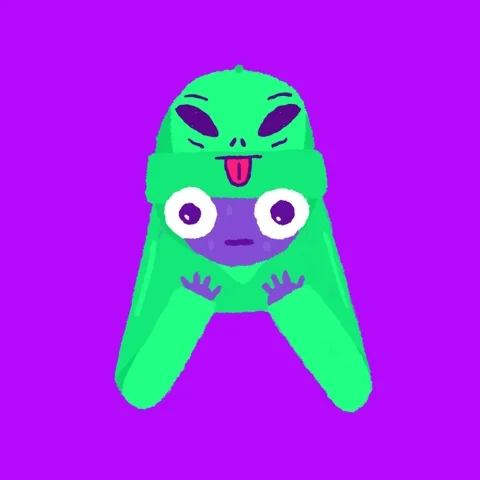 alien type GIF