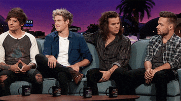 confused one direction GIF by The Late Late Show with James Corden